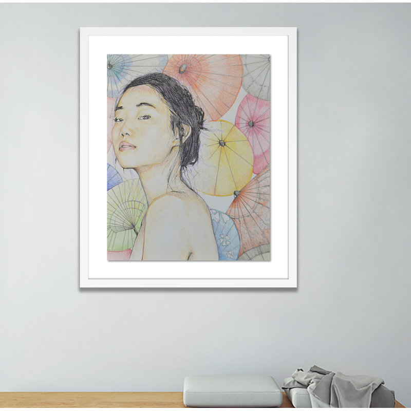 Parason Print by Martin Varennes-Cooke, White