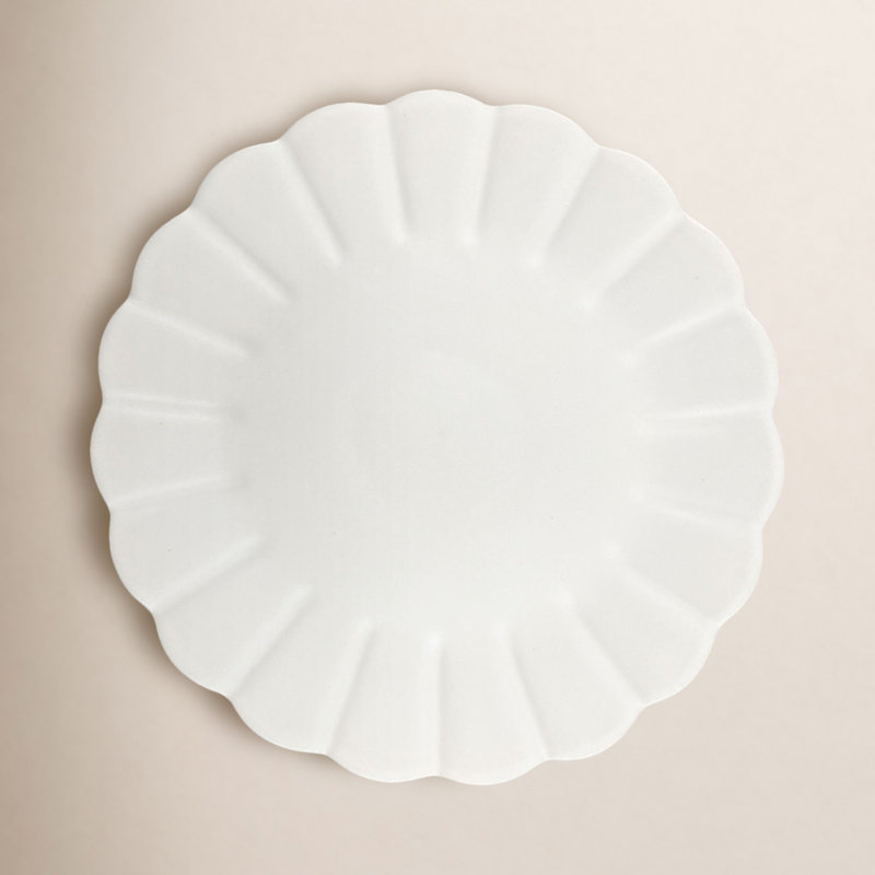 Canvas Home Lafayette Dinner Plate, White