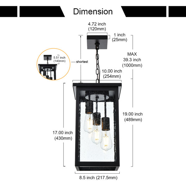 Product Dimensions