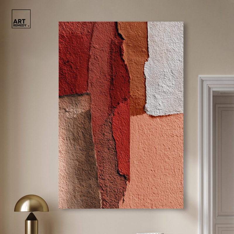 «Rough Plaster», reproduction d'art sur toile par Art Remedy, galerie tendue, 36 x 54, H 54 po x l 36 po