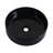 Above - Counter Round Ceramic Sink For Bathroom, Black And White Art, Baked Glaze, Smooth , 15.82 In Width, Depth, 4.76 Height, 18.76 Lb Art Basin , Easy To Clean, Three Layer Stain ,-784273032
