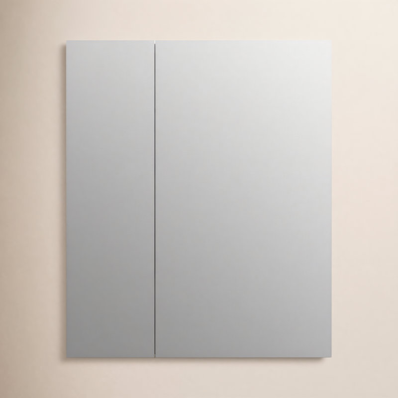 Embark Premium Xl 30 In. X 36 In. Rectangular Two-Door Medicine Cabinet, 36" H x 30" W x 4.625" D