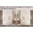 Bathroom Shower Door 56 - 60" X 60", 1/4" Clear Tempered Glass, Proof Protection Layer, Stainless Steel Extended Handle, Brushed Nickel Hue Round Tracks For Smooth Motion W H, Protection, Large Color