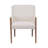Defeo 6-Person Rubberwood Dining Table Set With Upholstered Chairs-128967561-128967563