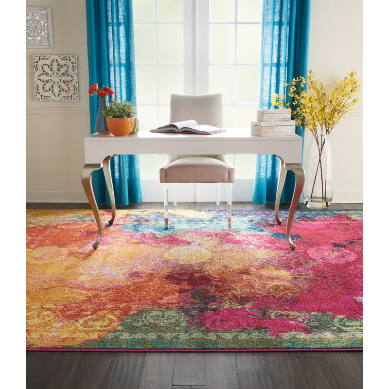 Bourgeois Abstract Area Rug, Rectangle 160cm x 221cm