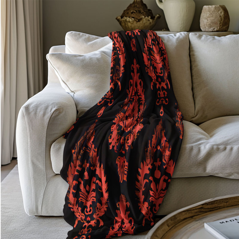 Boho Whimsy - couverture de qualité supérieure 1 pièce, Lit simple