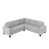 Velours gris clair est en rupture de stock