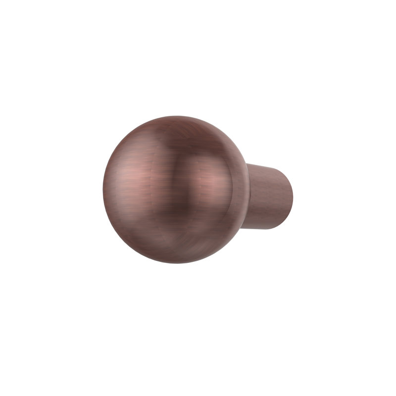 Poignée ronde Gober, Cuivre antique, 1 1/4"