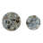 Mia Agate Stone and Iron Side Tables