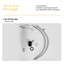Robinet de lavabo de salle de bain à poignée simple 6 "certifiée CUPC par Twowa Home (finition nickel brossé)-121292067