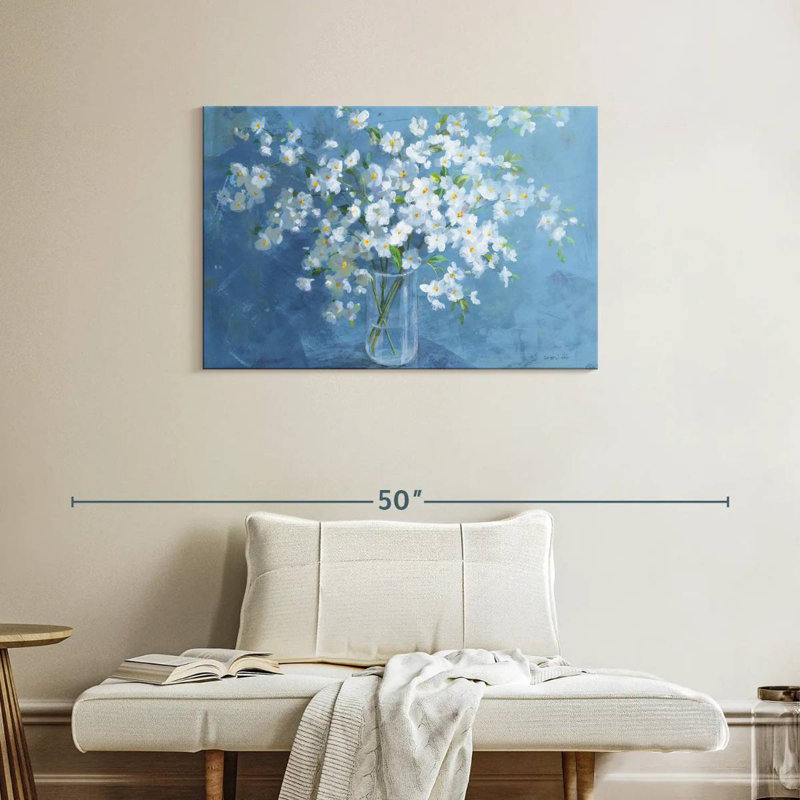 Harnek Fresh White Bouquet, 24" H x 36" W