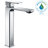 Single-Hole Bathroom Faucet with Drain Assembly-26075494