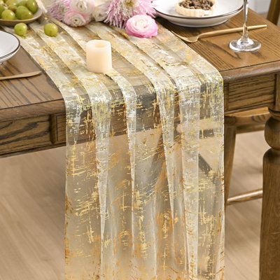 Chemin de table Sheer Glitter
