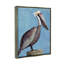 «Stupell Industries Blue Pelican Portrait», art mural sur toile par David Sands-91318419-91318417