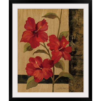 Hibiscus Branch " Hibiscus Branch II " by Silvia Vassileva