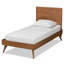 Lit plateforme simple avec matelas Cann