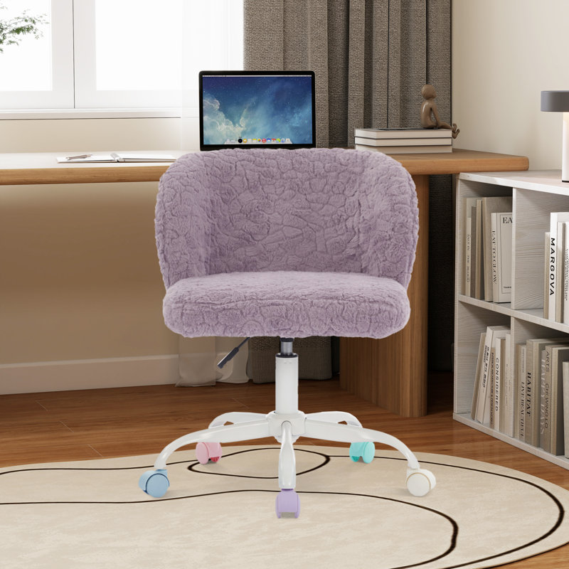 Chaise de bureau 22,48 po, Violet