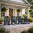 Chaise Adirondack berçante Hdpe