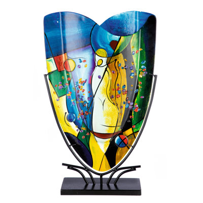 Carouthers Handmade Glass Floor Vase