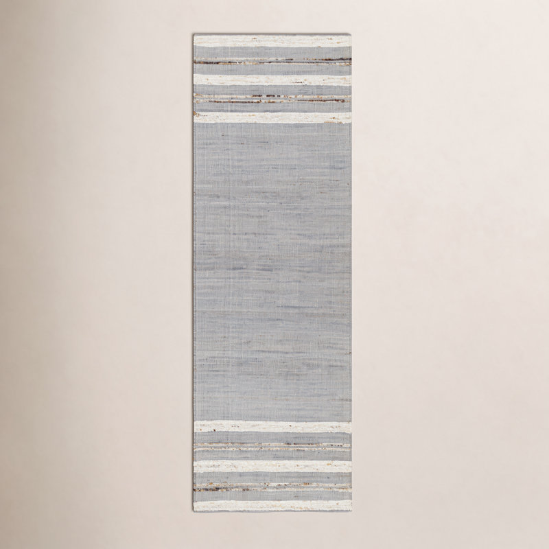 Bowry Area Rug in Gray, Runner 2'6" x 8'