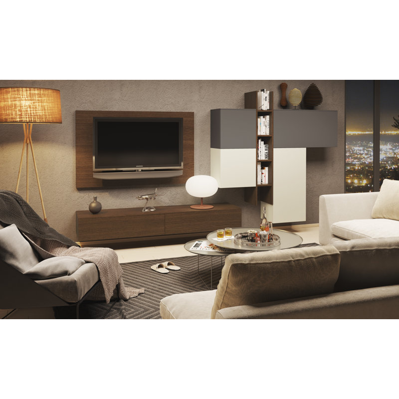 Tyshawn Unfinished Floating Entertainment Centre for TVs up to 60"