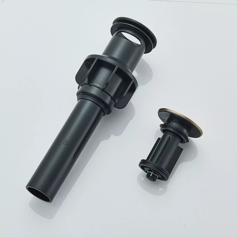 Single-handle Bathroom Faucet with Drain Assembly