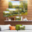 «Quiet Autumn River», reproduction d'art-37589071-37589078