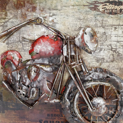 No Frame Painting on Metal