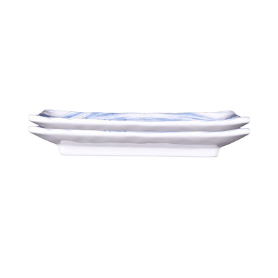 Van Gogh Rectangular 8.5" Melamine Salad or Dessert Plate