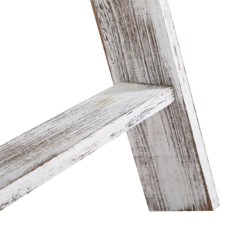 Porte-serviettes sur pied en bois