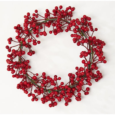 Couronne de baies rouges