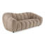 Canapé Suki en tissu taupe moderne