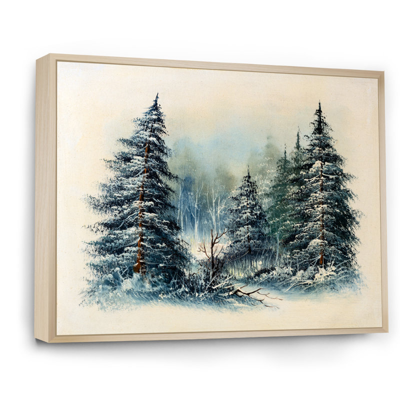 Obispo - Art mural sur toile traditionnel, H 24 po x l 36 po x P 1 po, Cadre flottant brun