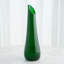 Tall Slant Handcrafted Glass Table Vase
