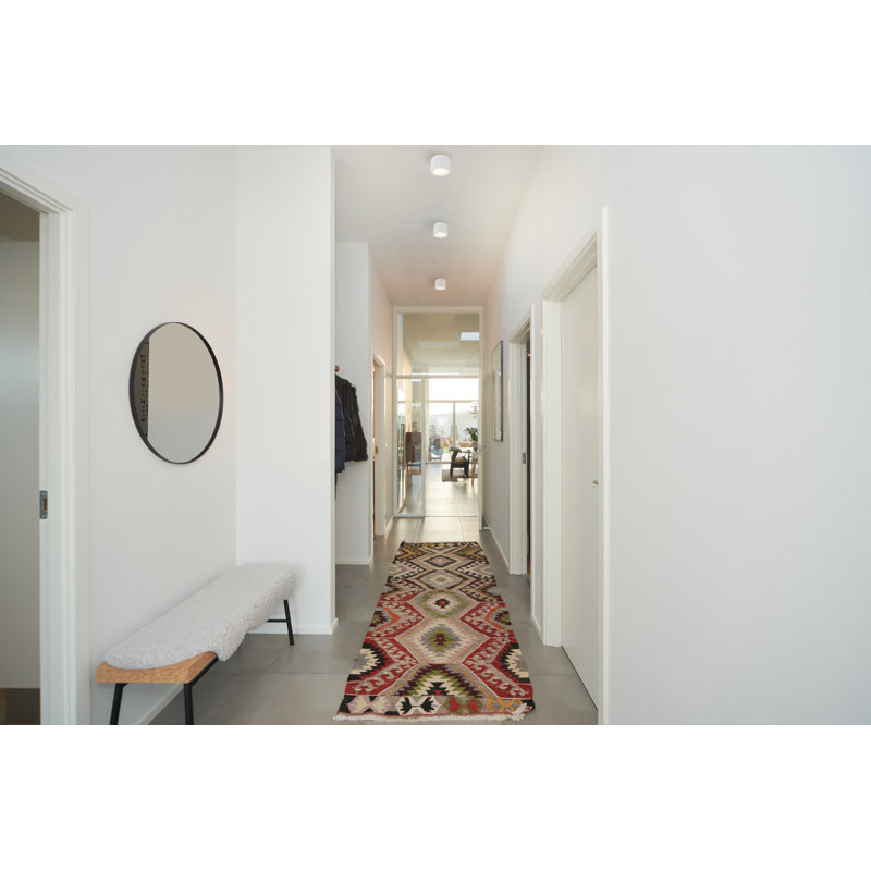 Fallon LED Flush Mount, 6cm H x 10cm W x 10cm D, White