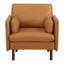 Fauteuil en cuir Reachel