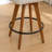 Chandler Modern Swivel Linen Counter Stool And Bar Stool (Set Of 3)-165949330-165949337