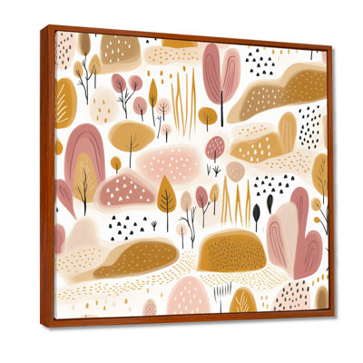 «Endearing Trees And Hills - Botanicals», art mural