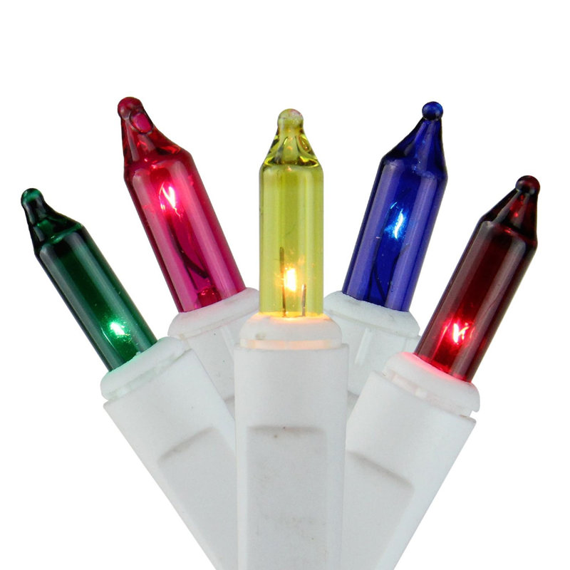 Mini-guirlande de Noël multicolore 300 lumières scintillantes 300 fils