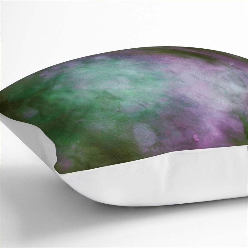 Moody Thoughts Cushion with Filling, 55cm H x 55cm W x 20cm D, White