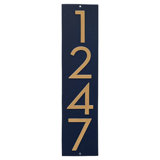 Floating Modern 3" Number Vertical Address Plaque (4 Digits)