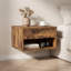 Solid Wood Square Accent Cabinet
