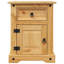 Armoire de chevet avec 1 tiroir et 1 porte Dale vidaXL, en bois de pin massif, 20,9 po x 15,4 po x 26 po-213284549
