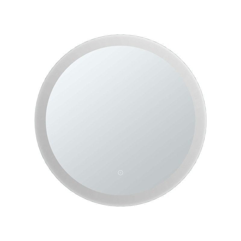 Wataga Flat Wall Mirror, 24" x 24"