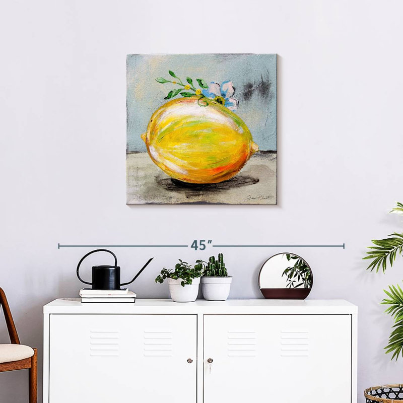 Yarlin Abstract Kitchen Fruit I, 24" H x 24" W