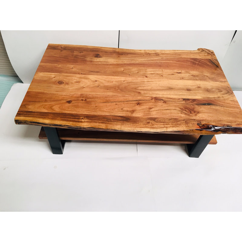 Galilee Solid Wood Top Coffee Table