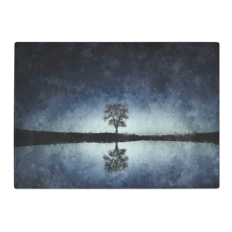 Tree at Dusk Vol.2 Chopping Board, 0.4cm H x 20cm W x 28.5cm L