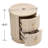 19.5" Accent Pillar Side Table-121249760