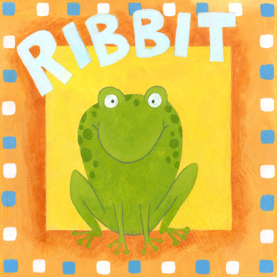 Ribbit - Wrapped Canvas Art Prints