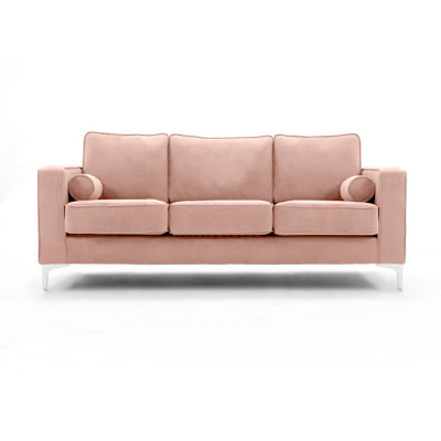 Georgio 3 Seater Velvet Sofa
